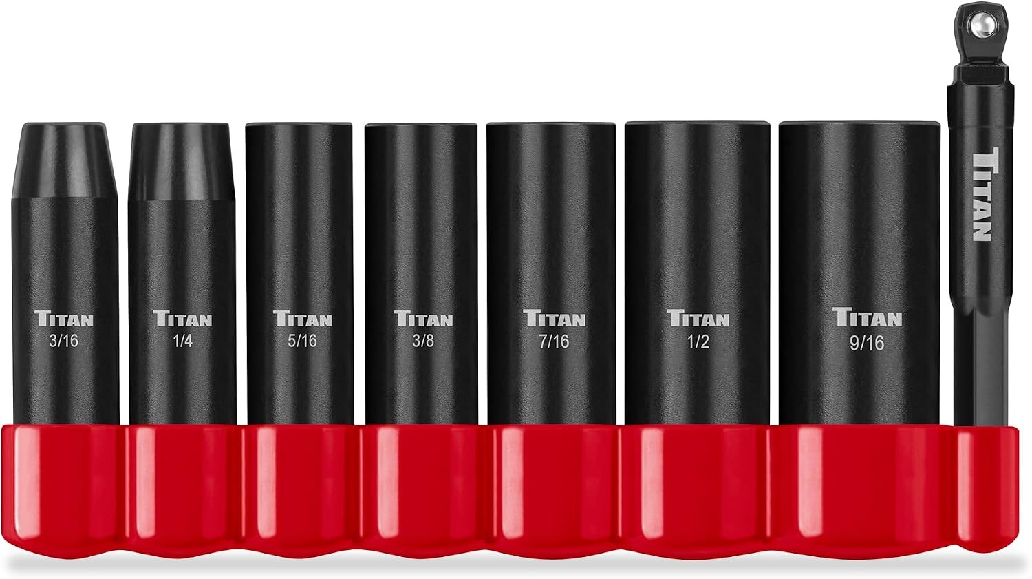 46301 8-Piece 1/4-Inch Drive SAE Deep Impact Socket Set, 6-Point, SAE Sizes 3/16 46301 8-Piece 1/4-Inch Drive SAE Deep Impact Socket Set, 6-Point, SAE Sizes 3/16