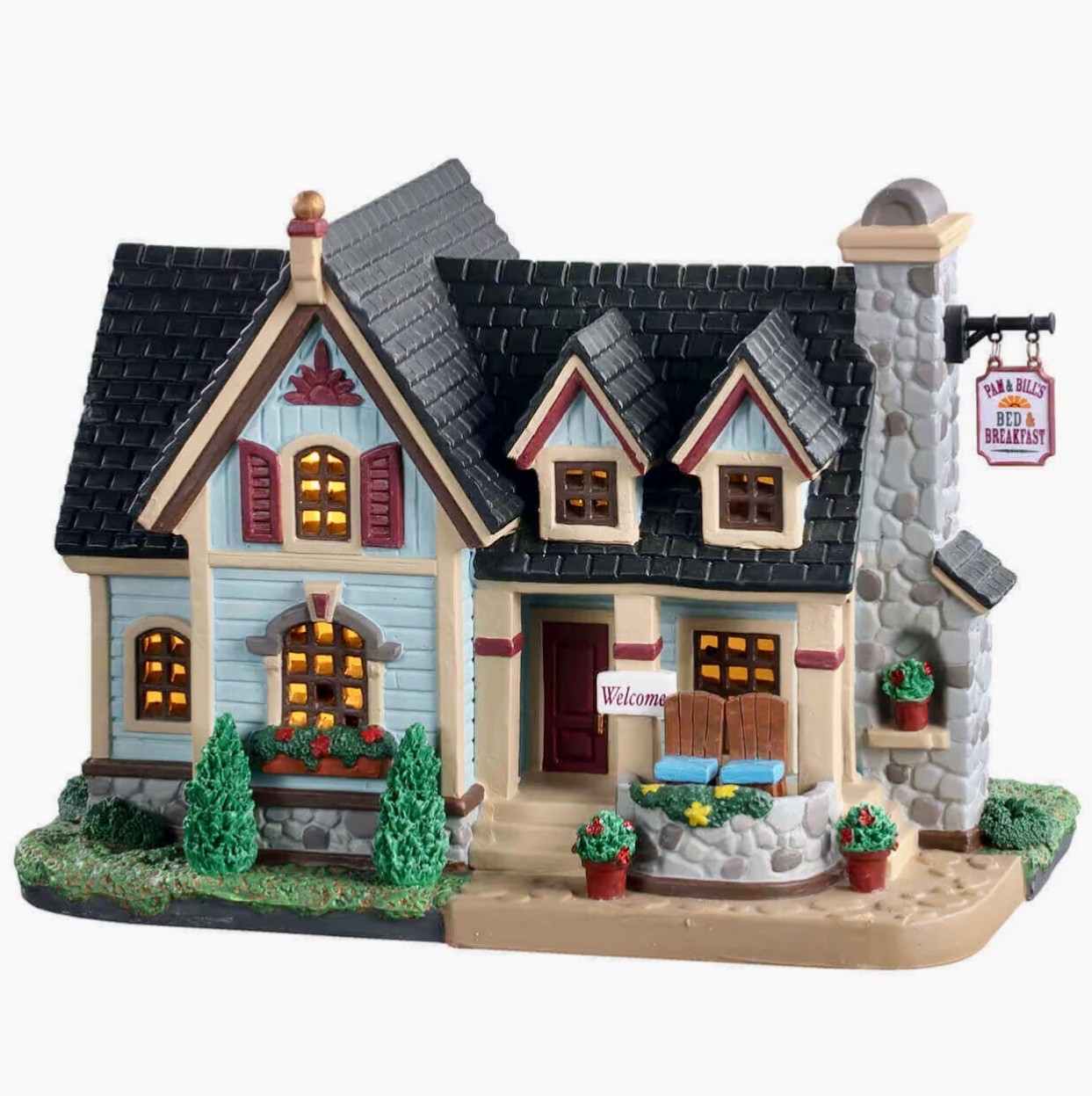 Lemax 2020 Harvest Crossing Collection PAM & BILL’S BED AND BREAKFAST #05632 NEW