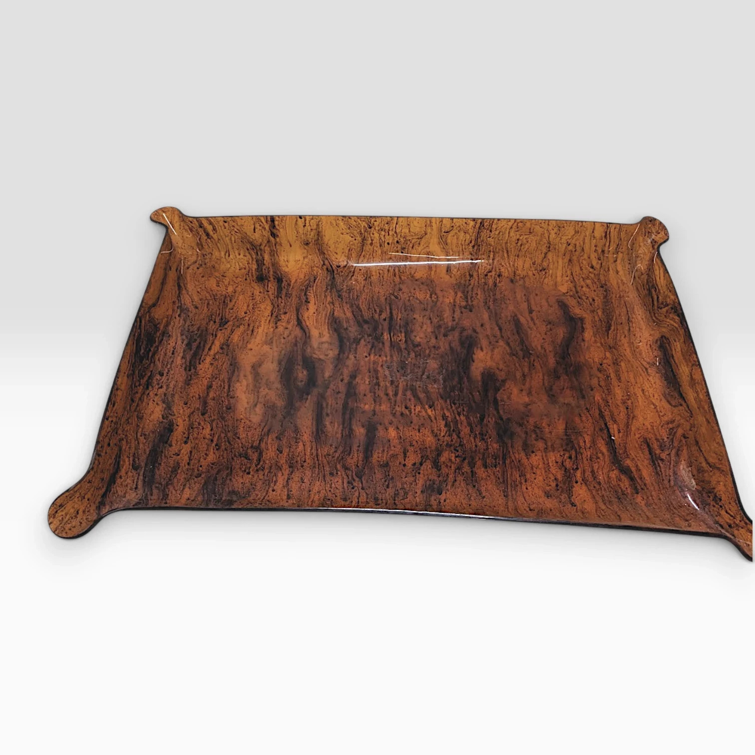 Vintage Lucite Faux Tortoiseshell Serving Tray Large 12x19 Rectangular Acrylic Vintage Lucite Faux Tortoiseshell Serving Tray Large 12x19 Rectangular Acrylic