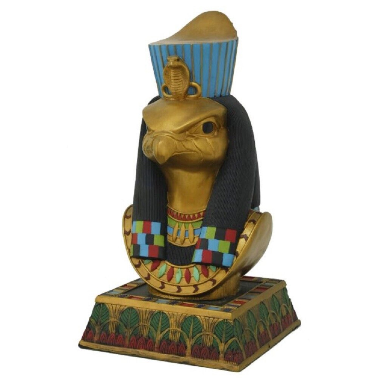 Egyptian God Horus Bust Statue Figurine New 18 inch