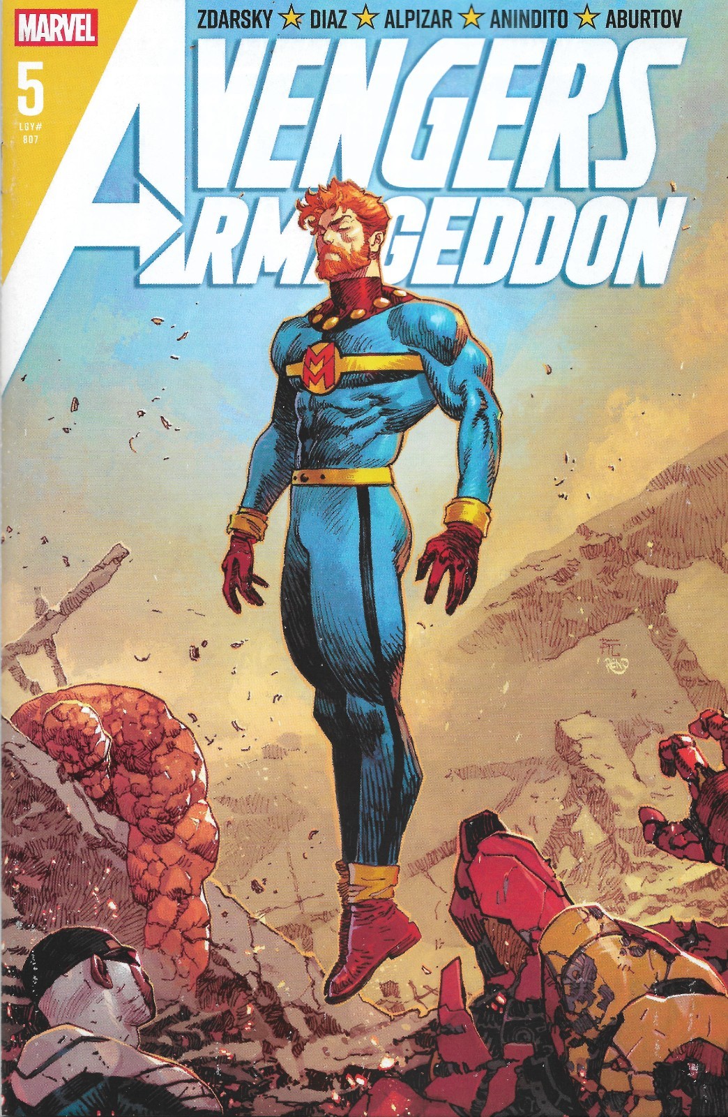AVENGERS: ARMAGEDDON #5 DIKE RUAN MAIN COVER (MARVEL 2026) AVENGERS: ARMAGEDDON #5 DIKE RUAN MAIN COVER (MARVEL 2026)