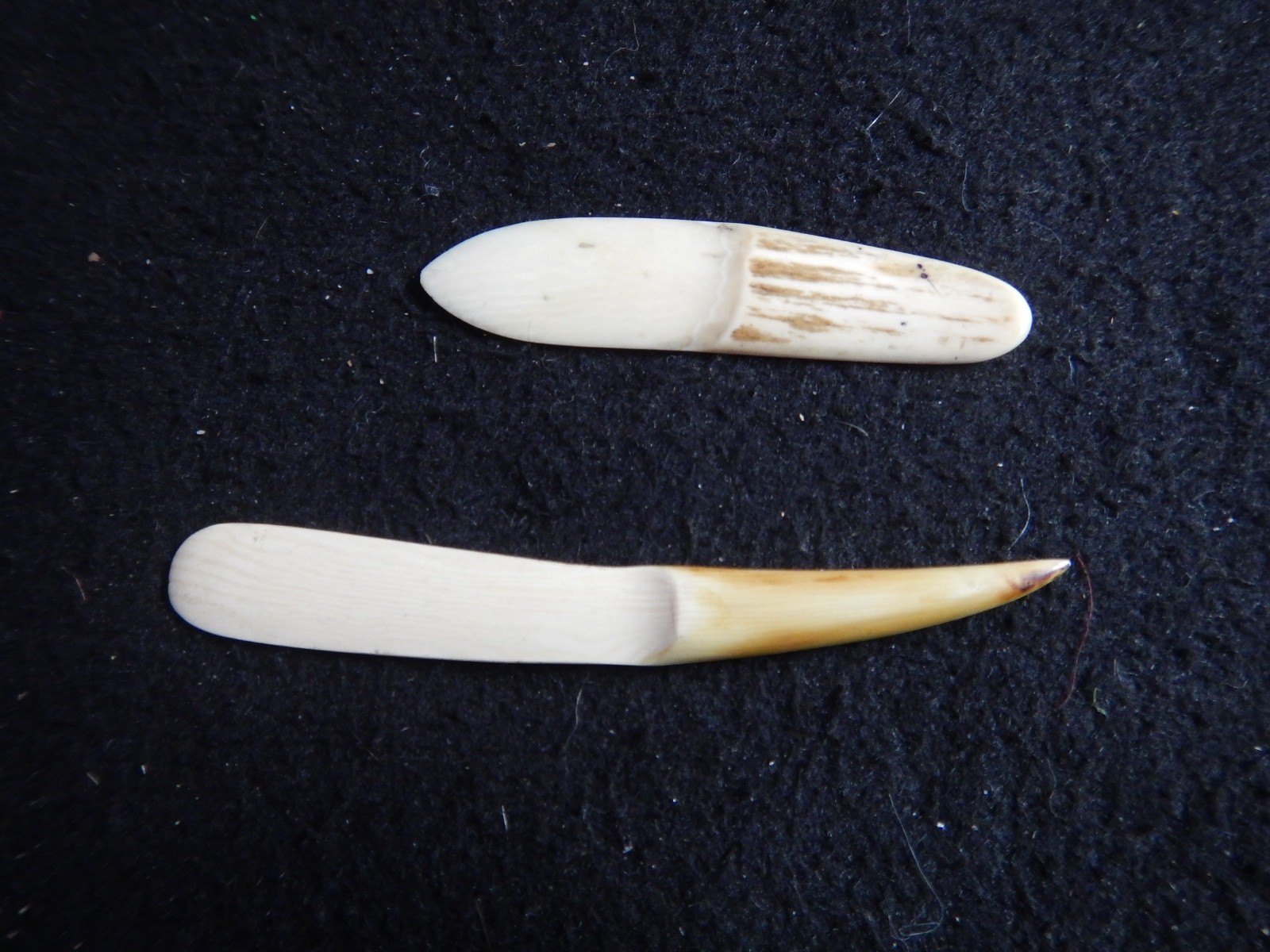 2x vintage sailmakers fids bodkin awl marlinspikes nautical sewing items
