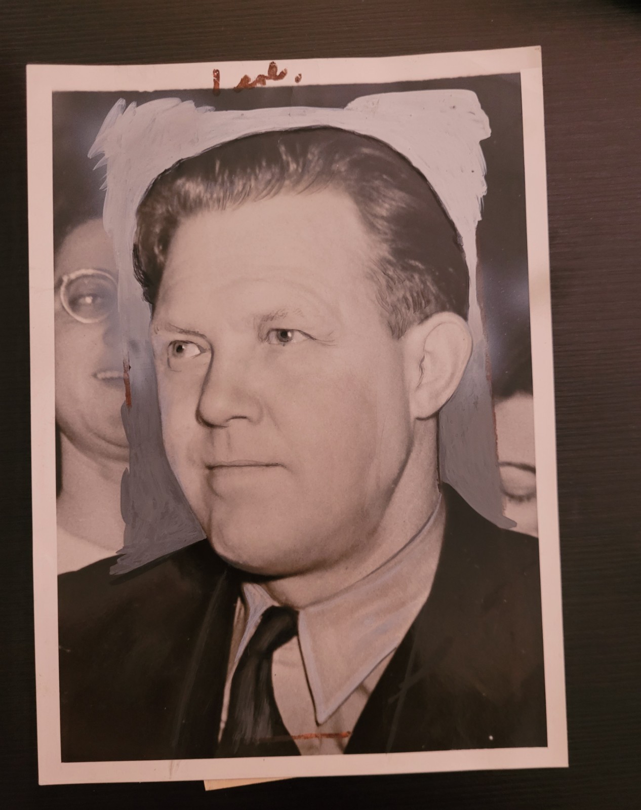 Vintage 5x7 Press Photo Clarence Hathaway Daily Worker Editor Communist