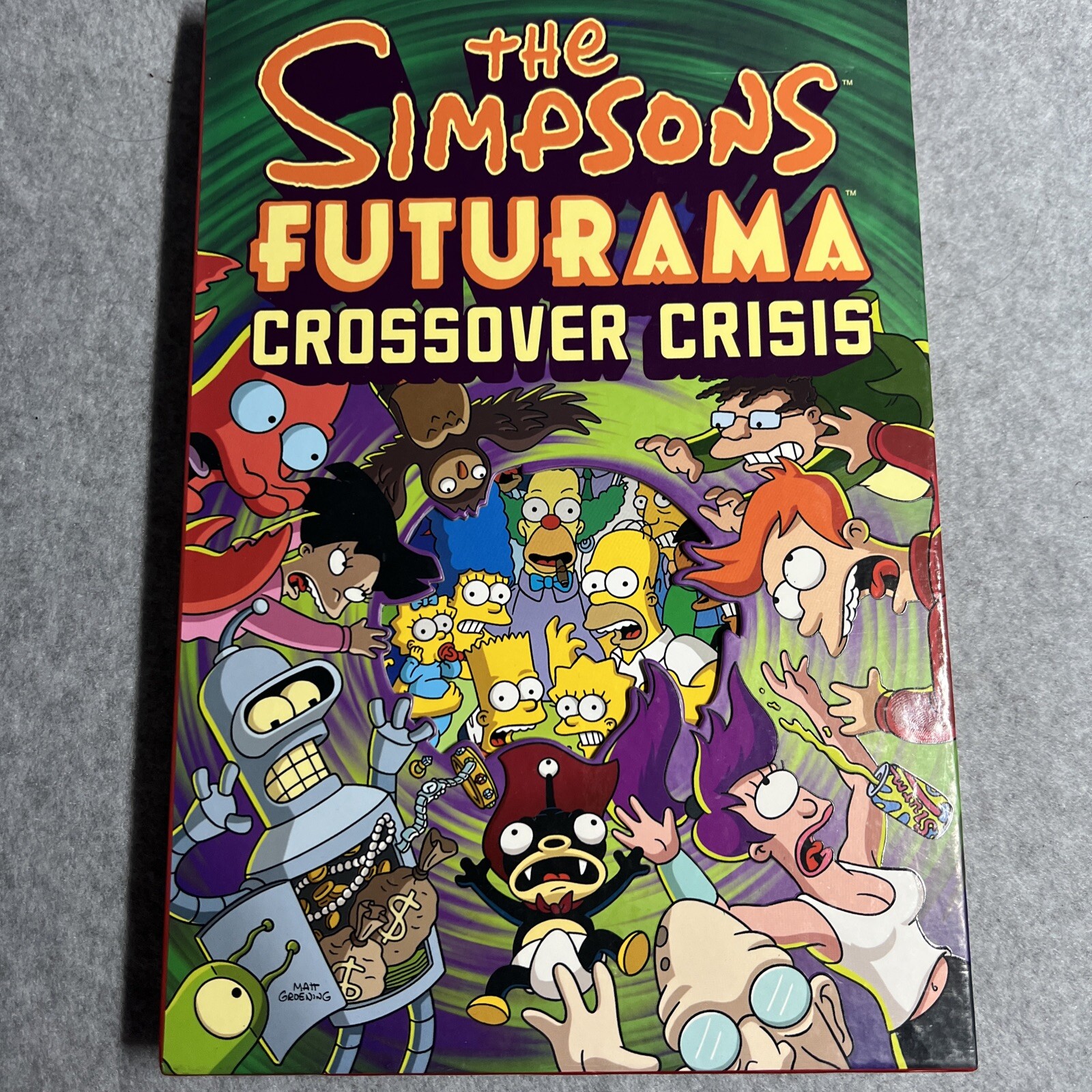 The Simpsons Futurama Crossover Crisis With Simpsons comics #1