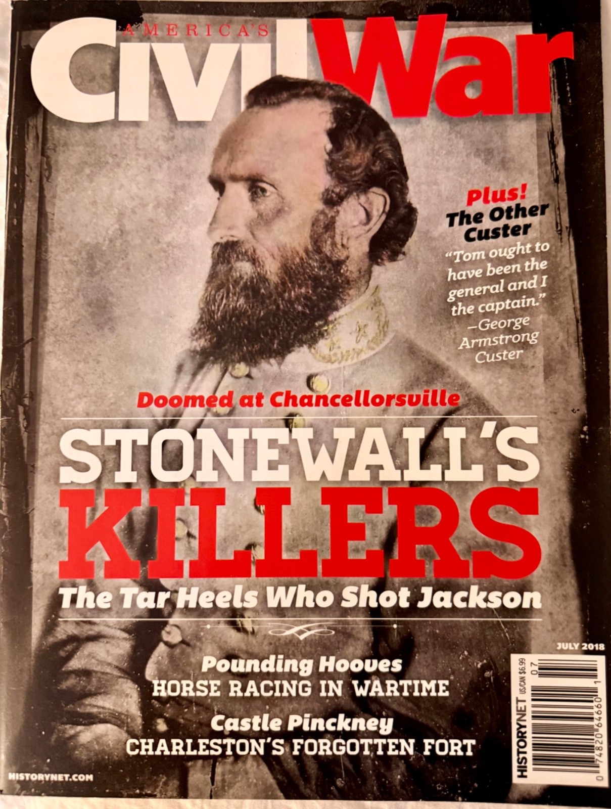 America's Civil War Magazine July 2018 Stonewall's Killers