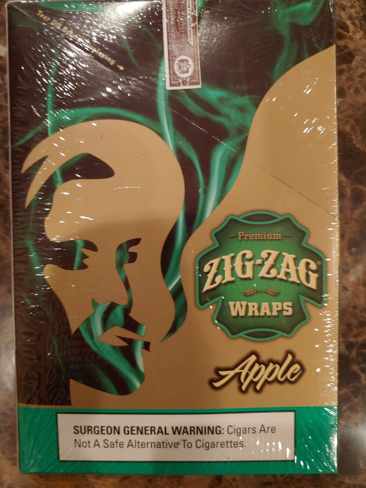 1 Box of Zig Zag Wraps Apple 50 total wraps per box 