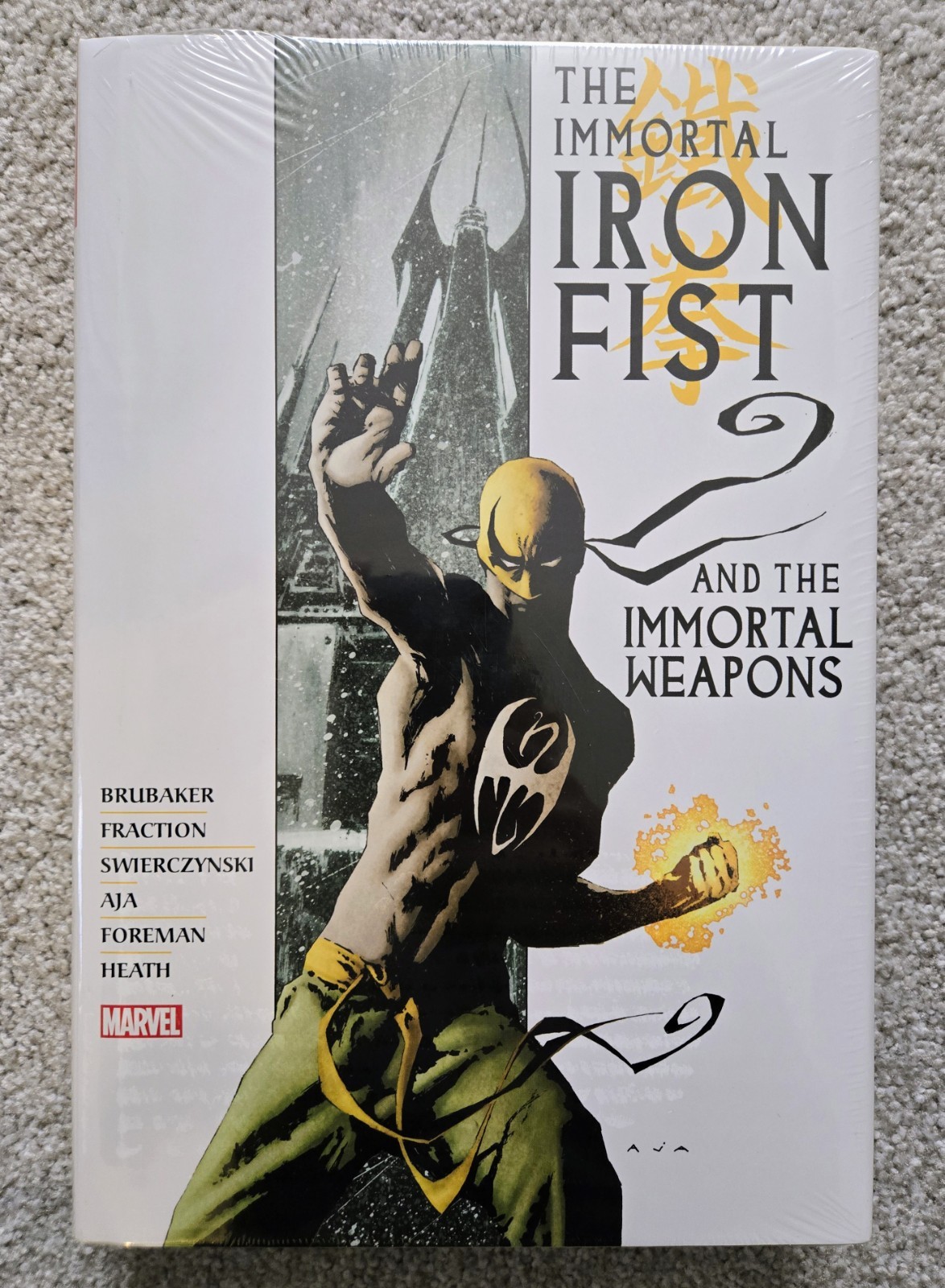 THE IMMORTAL IRON FIST AND THE IMMORTAL WEAPONS OMNIBUS Hardcover HC NEW/SEALED