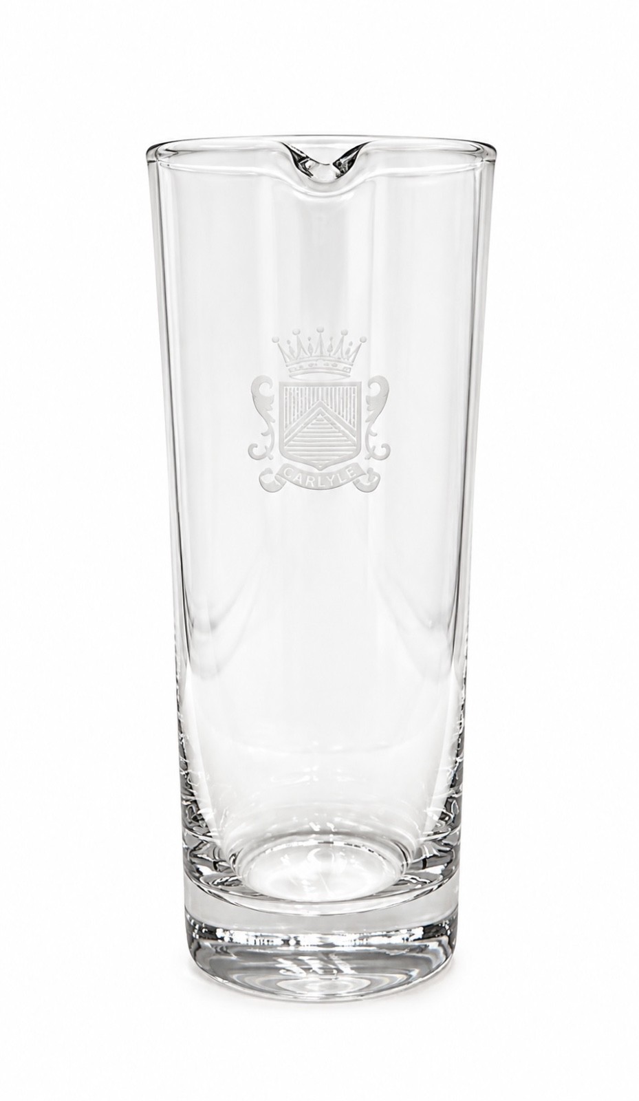 The Carlyle Hotel NYC Glass Cocktail Pitcher Barware New York City