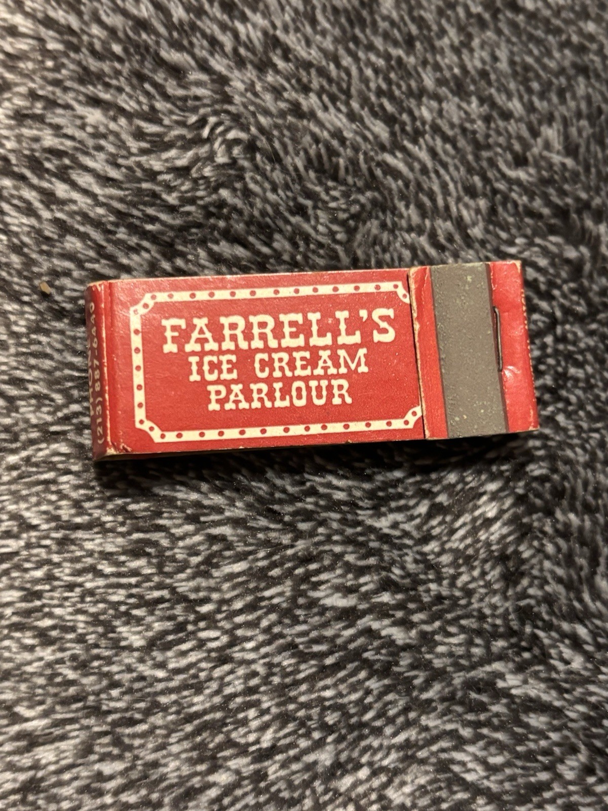 Farrell's Ice Cream Parlour Matches Unstruck Vintage