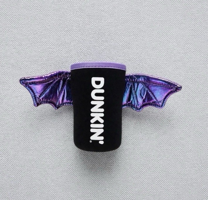 Sealed Dunkin' 2026 Limited Edition Bat Koozie, Batty Sleeve, Halloween Dunkin Sealed Dunkin' 2026 Limited Edition Bat Koozie, Batty Sleeve, Halloween Dunkin