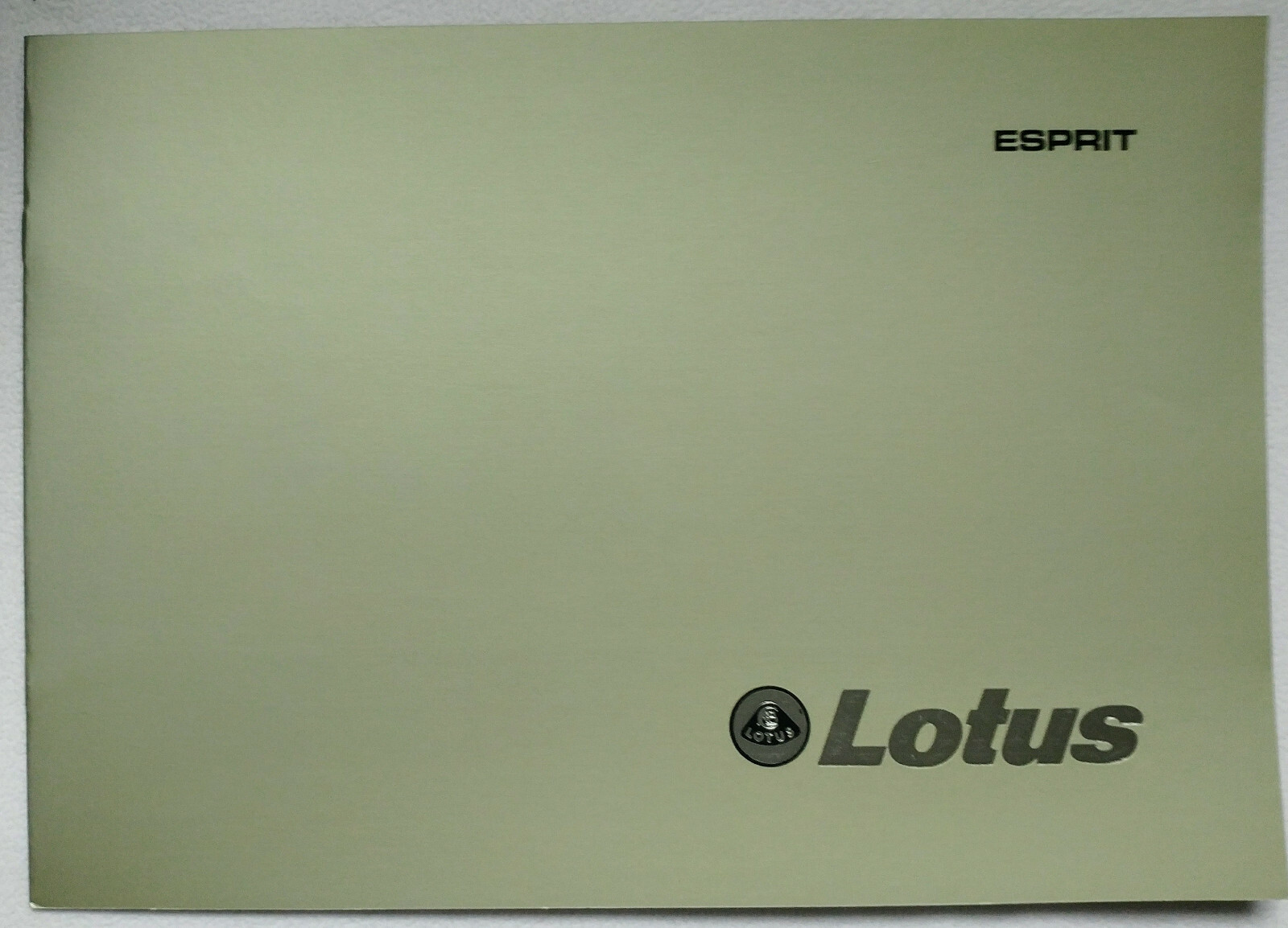 1978 - 1980 Lotus Esprit Series 2 Original Sales Brochure Prospekt Depliant