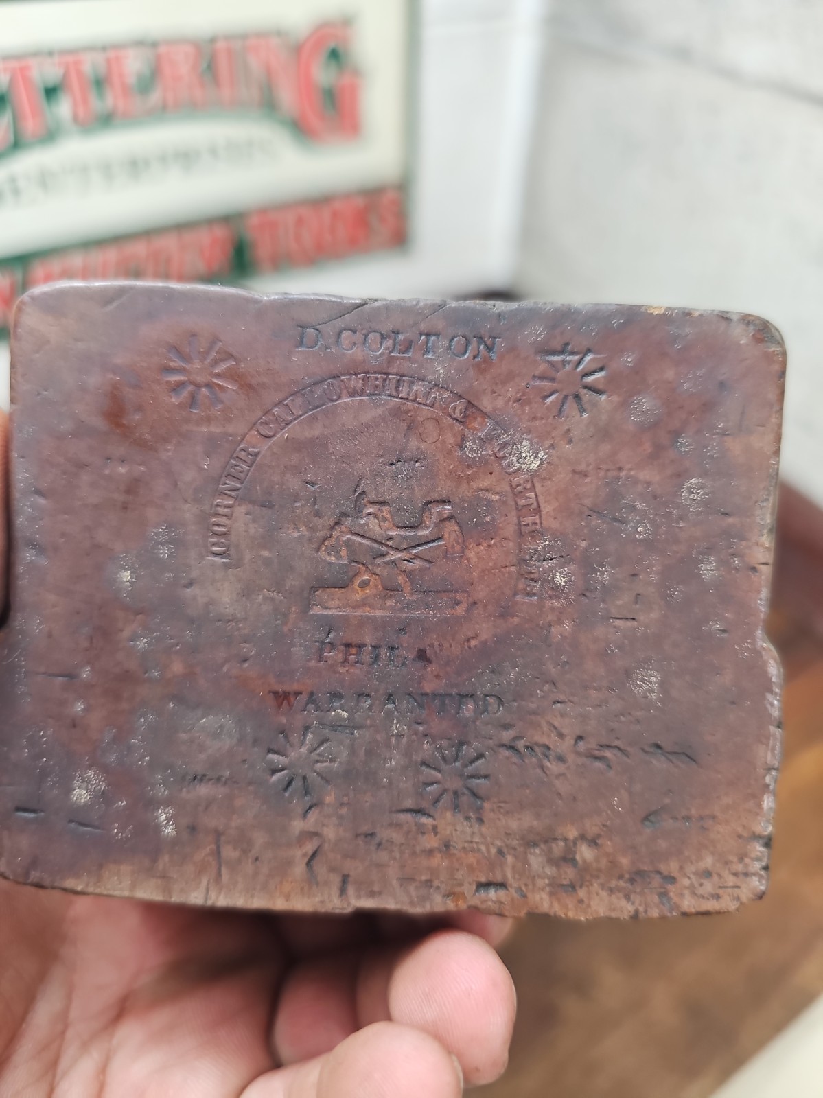P116- Antique D. Colton PHILA 22