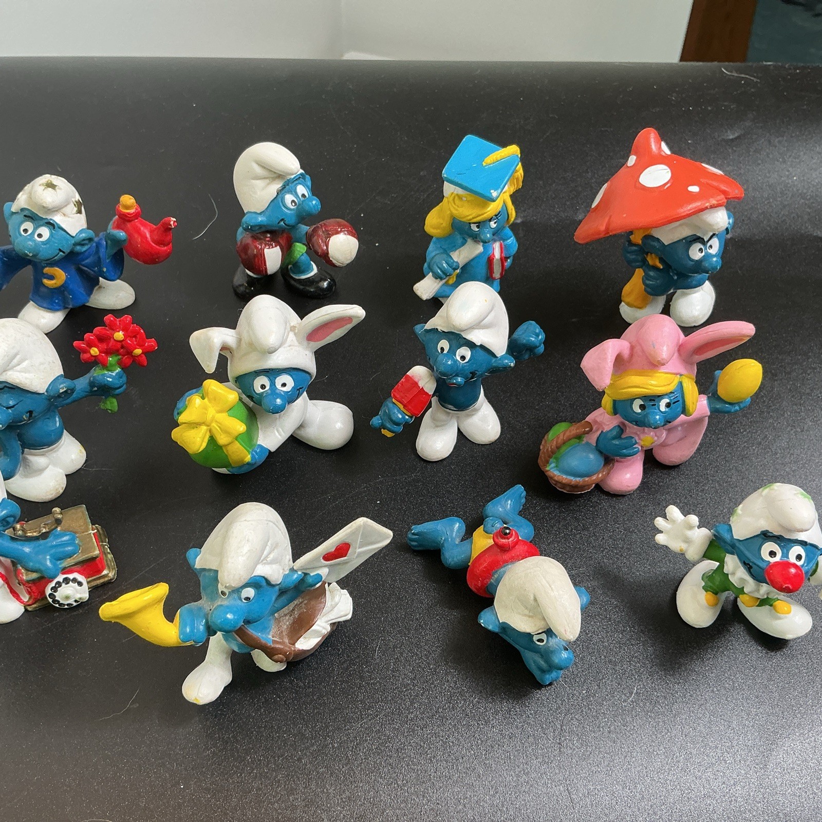 Smurf Lot Of 12 peyo Schleich
