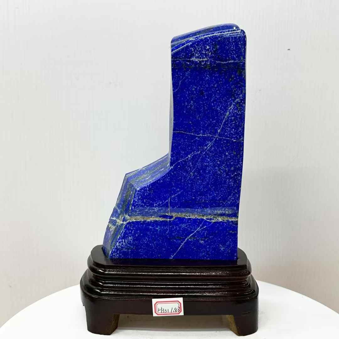 4.03LB Natural lapis lazuli quartz mineral specimen polished ore Healing decor