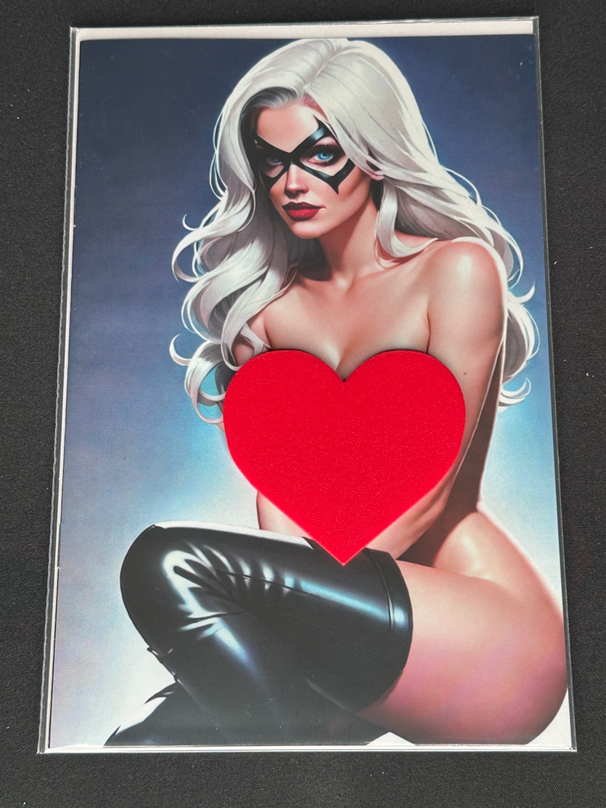 Keys Comics Black Cat Virgin Variant Naughty Limited to 100 Sold Out Rare