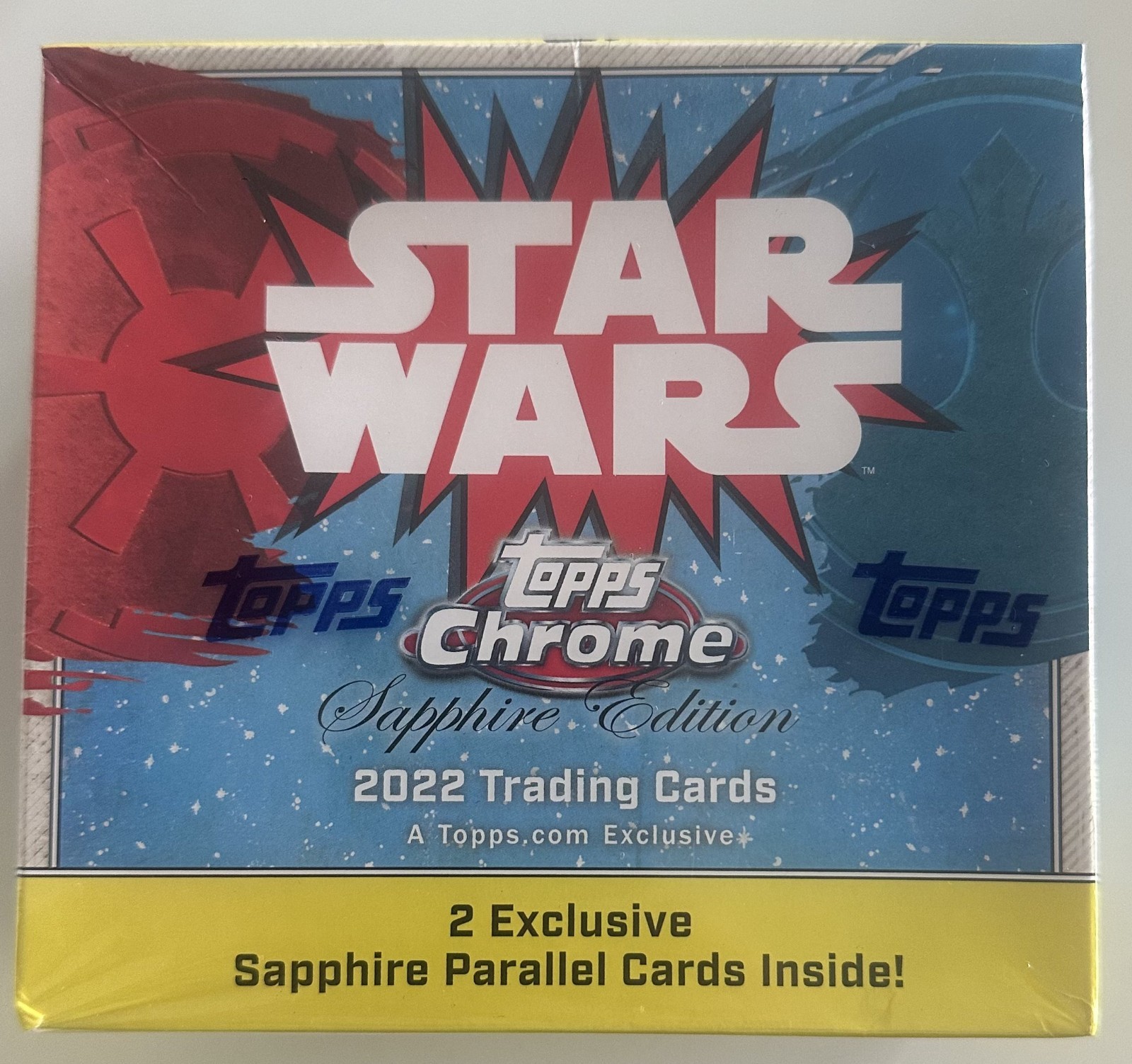 ⭐️ 2022 Topps Chrome Sapphire Edition Star Wars Box