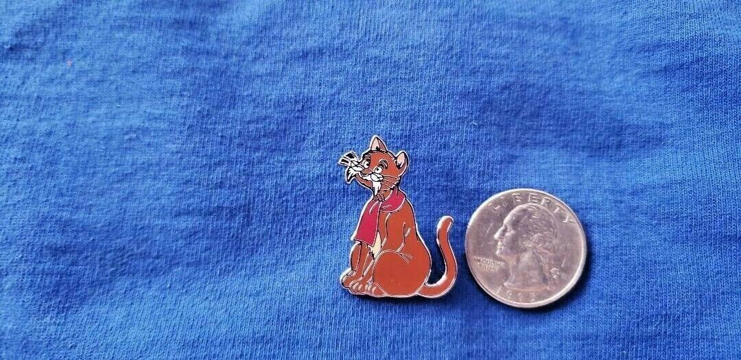 Disney Pin The Rescuers Rufus the Cat Very Rare