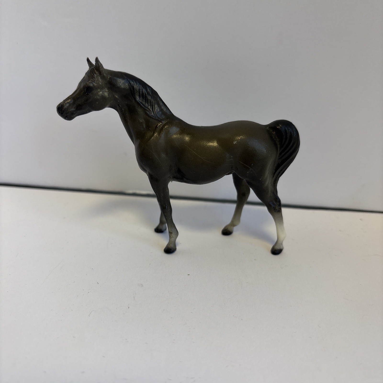 Breyer Stablemate G1 Thoroughbred Mare Black w hind socks Retired 1975 - 88 