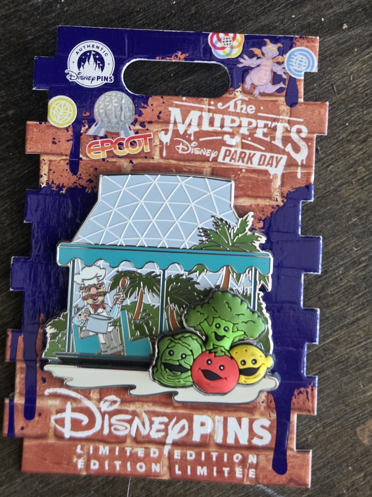 Disney 2026 Muppets Park Day Living With The Land Epcot LE 3000 Pin