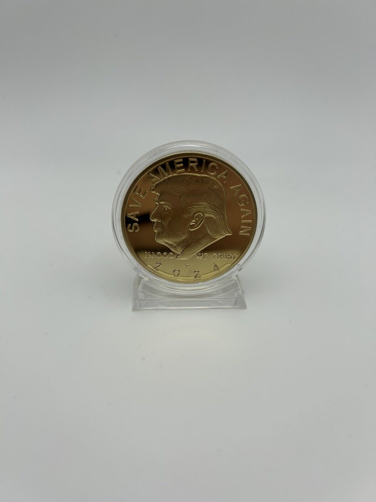 1pc 2024 Donald Trump Coin Keep America Great EAGLE President Challenge