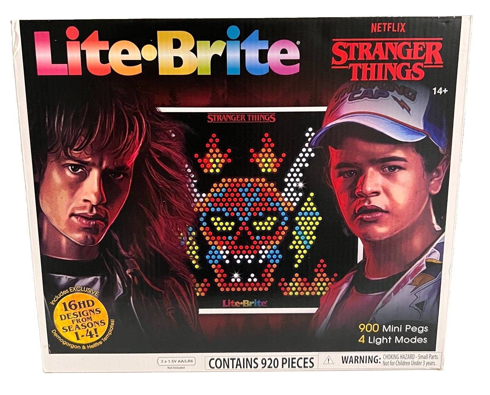 Basic Fun Lite-Brite Stranger Things Special Edition - Demogorgon Hunters