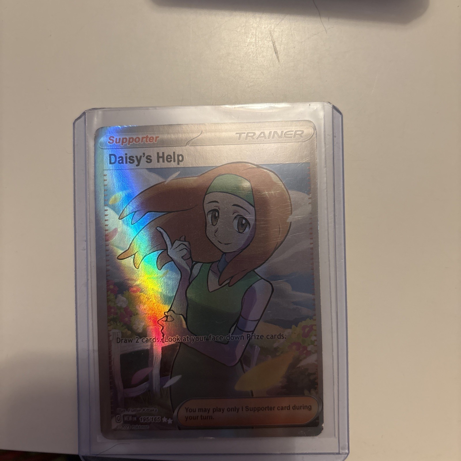 Daisy's Help Ultra Rare SV: Scarlet & Violet 151 195/165 NM