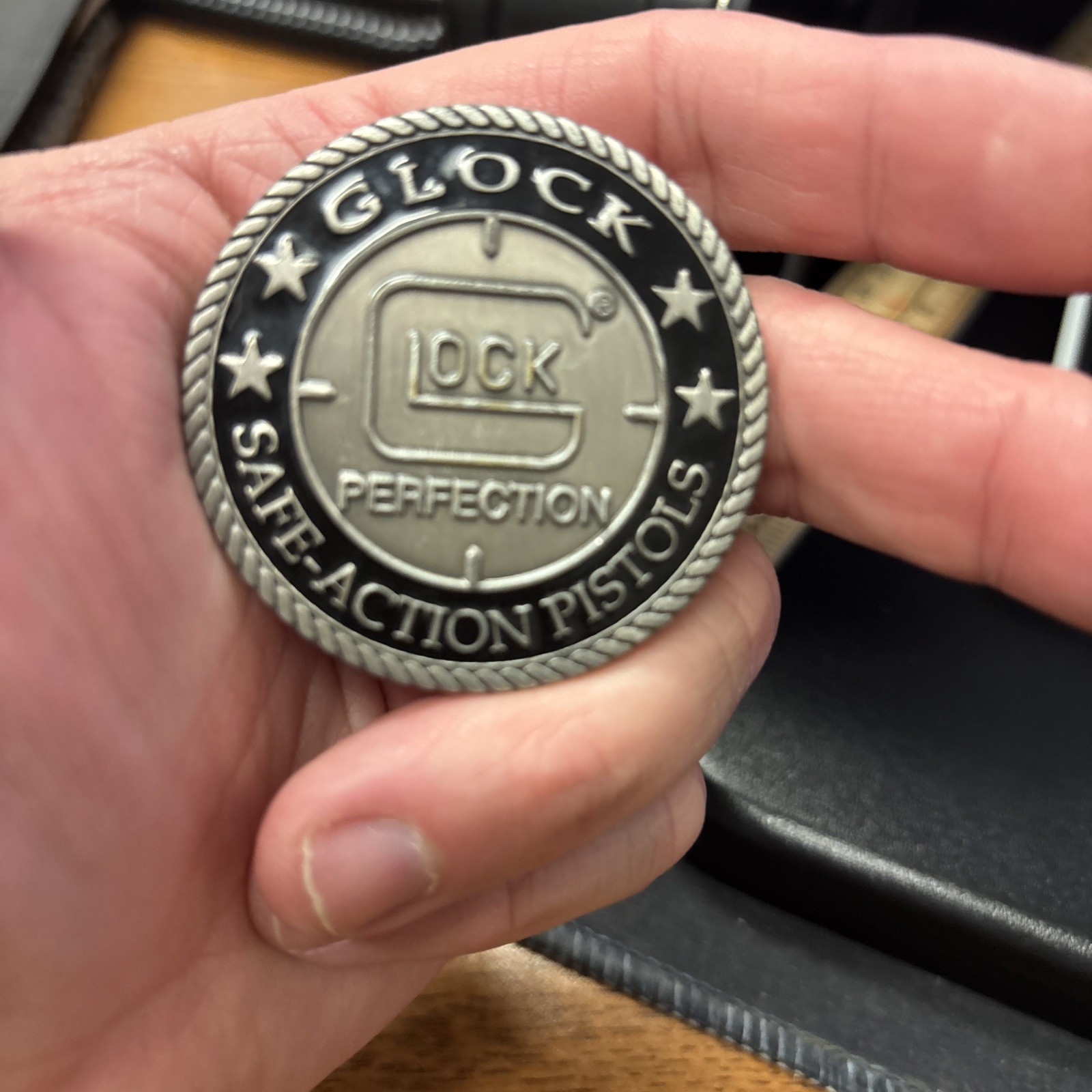 Glock Perfection Sgt. R Lee Ermey CHALLENGE COIN