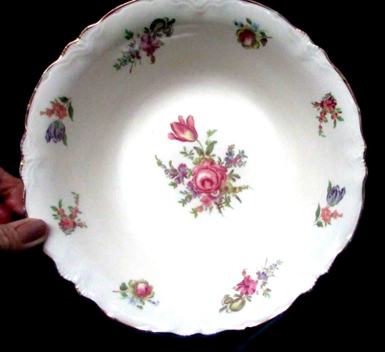 Vintage Homer  Laughlin Priscilla Pattern 8\