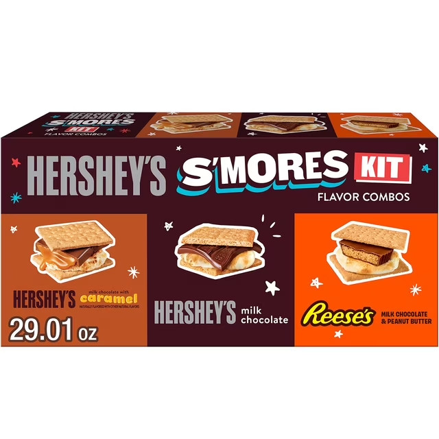 HERSHEY'S REESE'S S'mores Flavor Combos Kit 29.01 oz Marshmallows Graham Cracker HERSHEY'S REESE'S S'mores Flavor Combos Kit 29.01 oz Marshmallows Graham Cracker