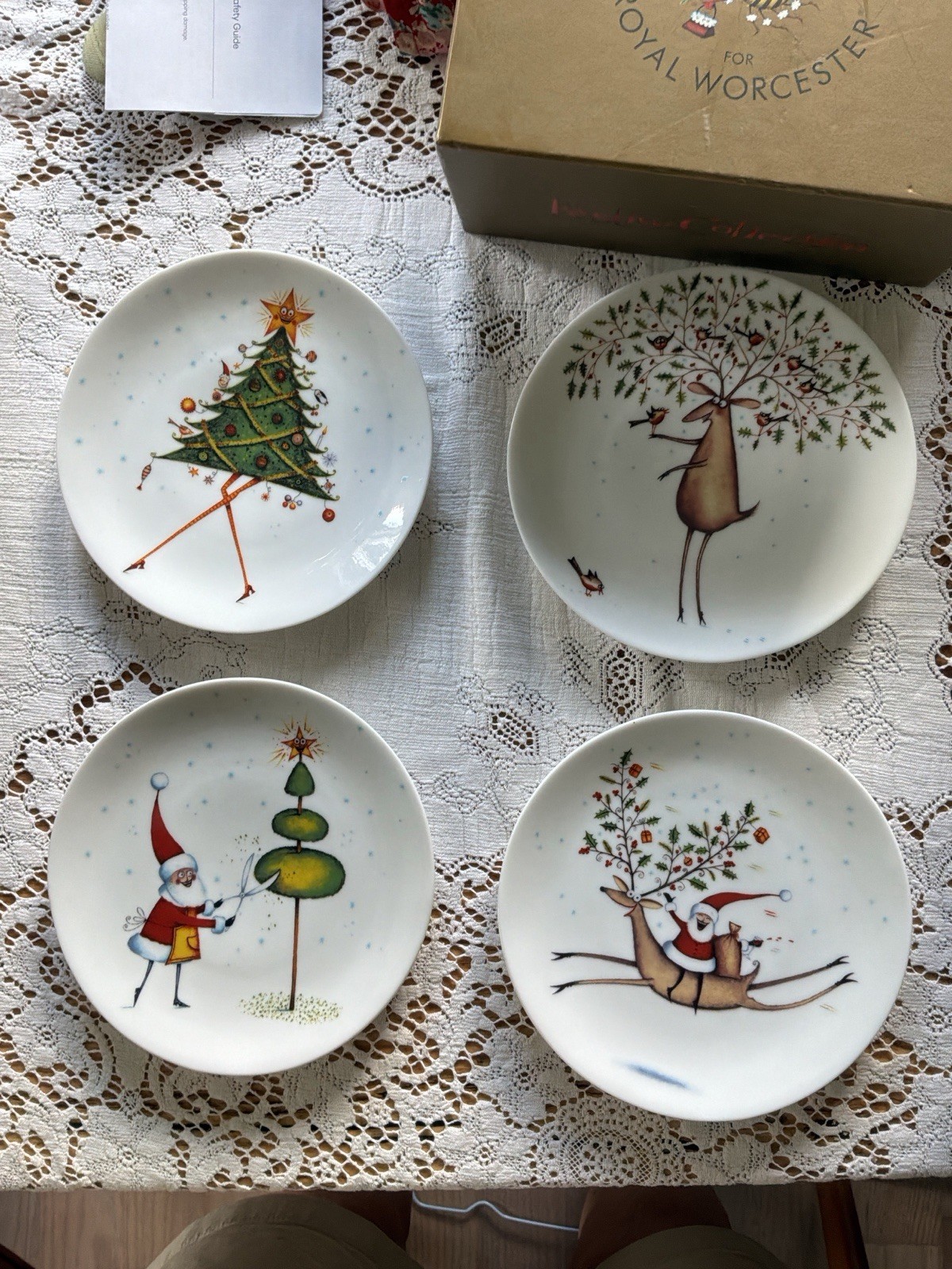 Festive Christmas Royal Worcester Nib