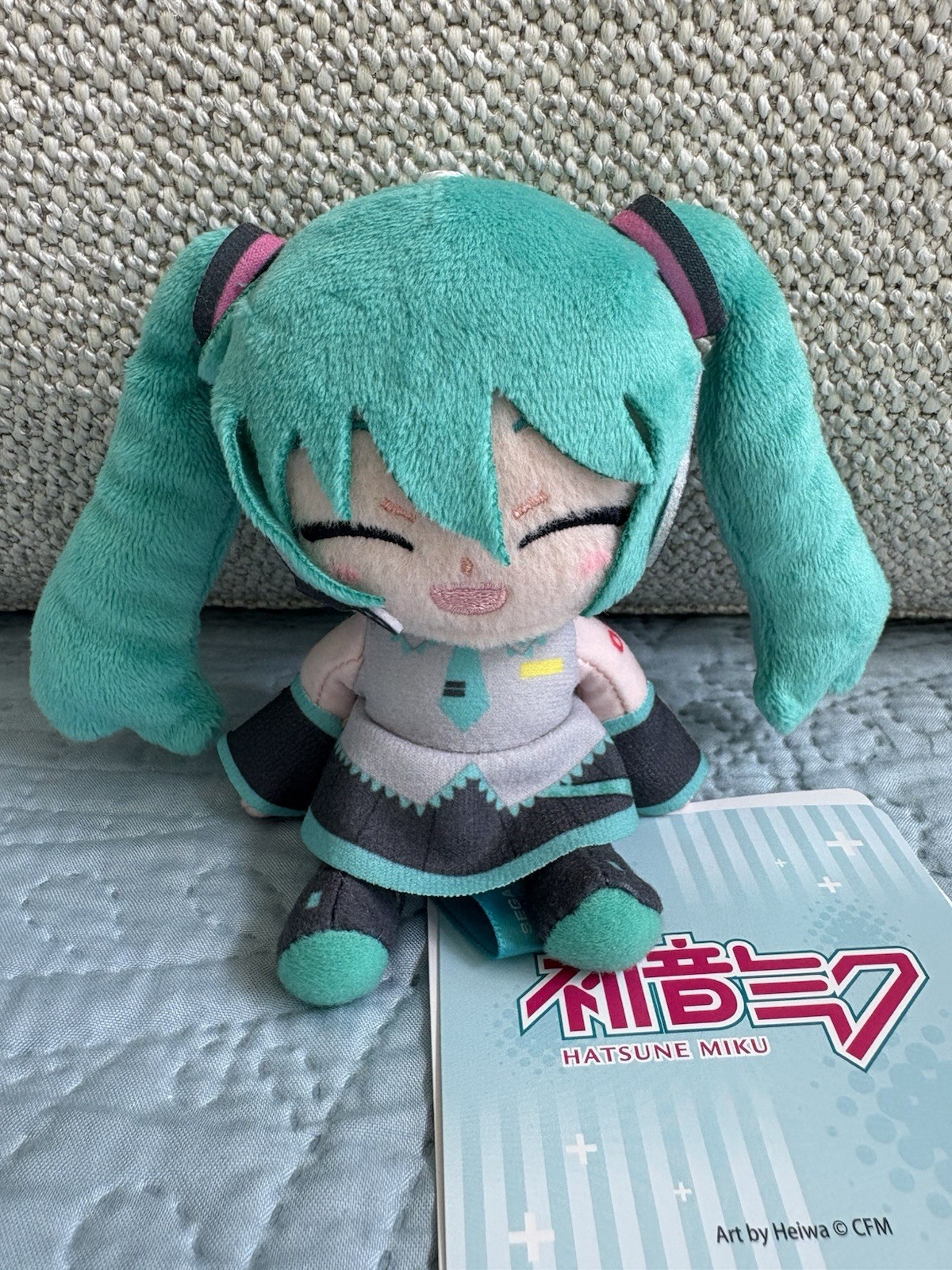 Hatsune Miku x Round 1 Exclusive Vocaloid Collab Mini Plush 3.9\