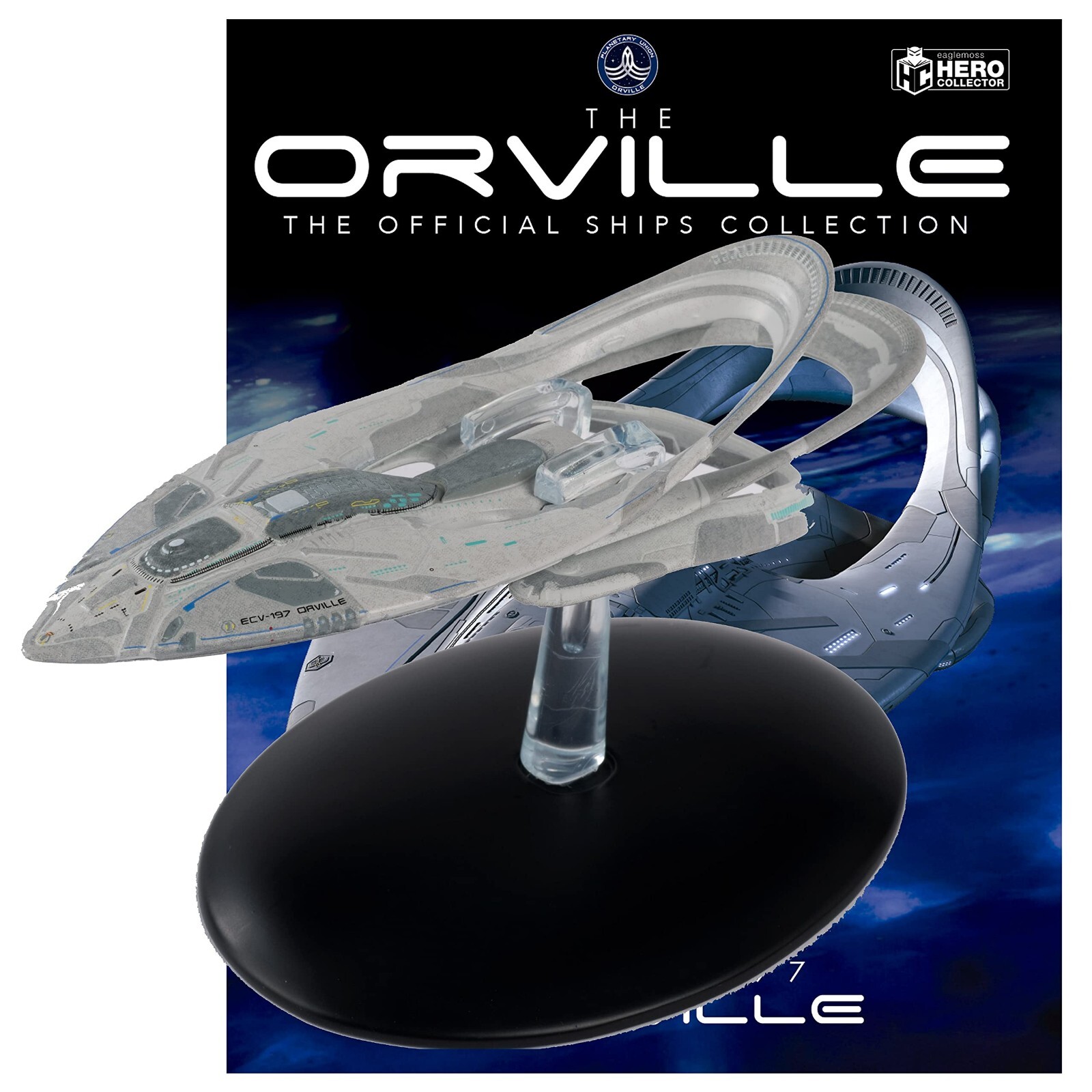 Eaglemoss The Orville 10 Inch Ship Replica | USS Orville XL ECV-197