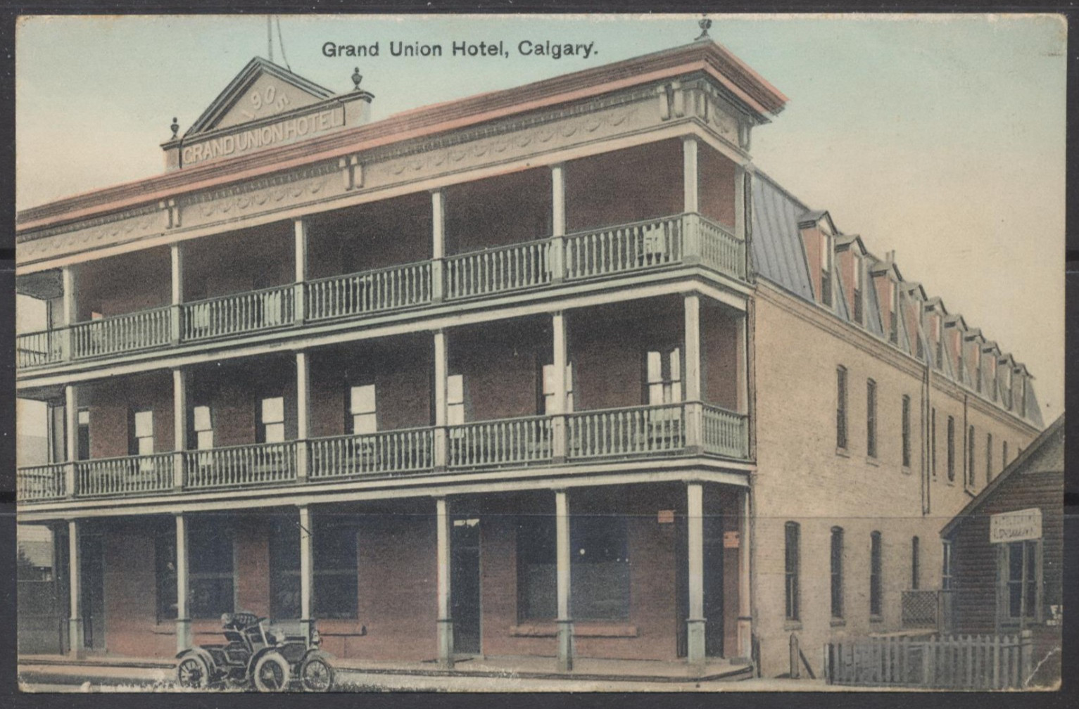 1900s Canada ~ Calgary ~ Grand Union Hotel ~ Built in 1905 ~ Pearson Stationer