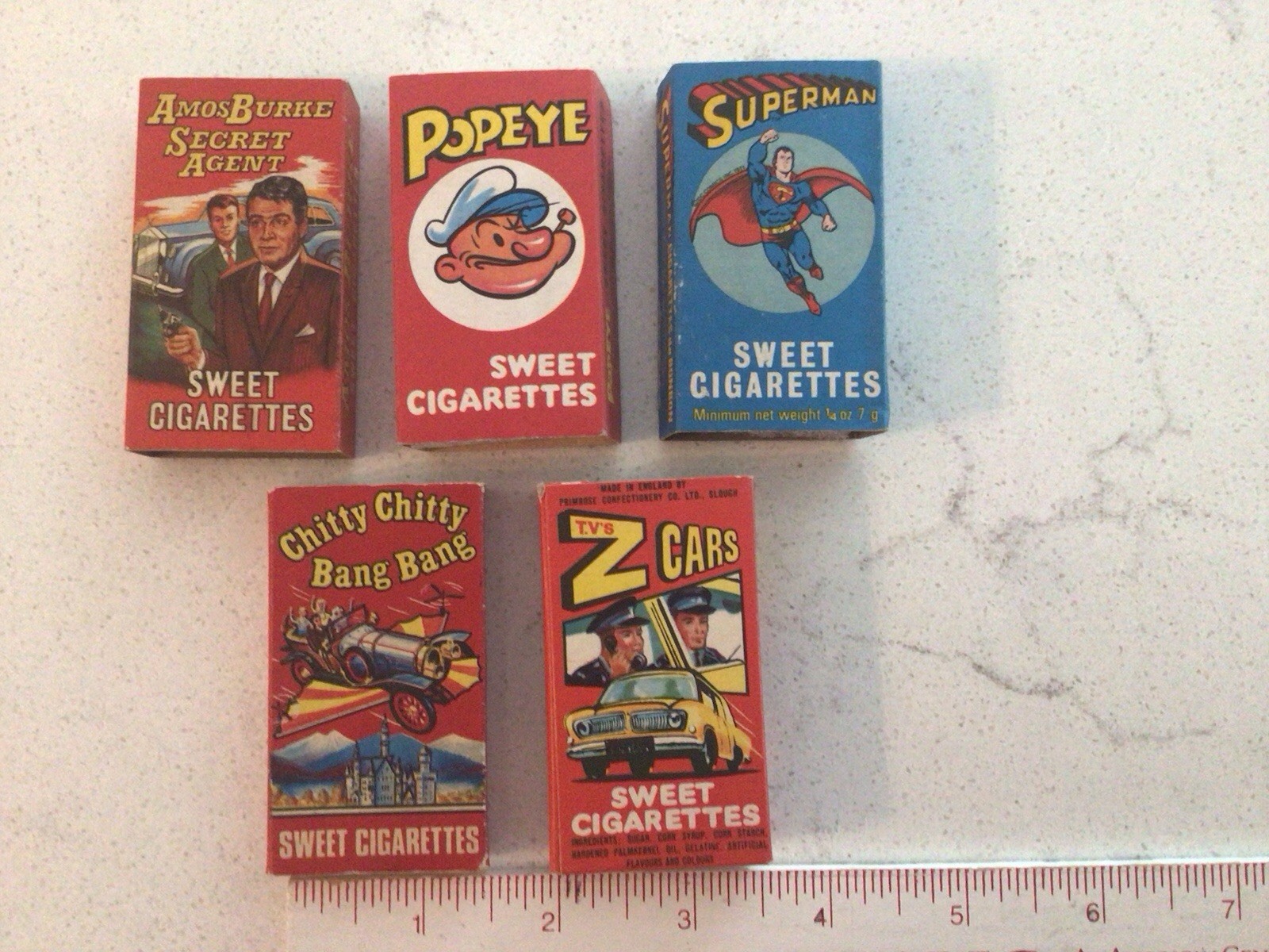 Primrose Sweet Cigarettes Candy Sleeves