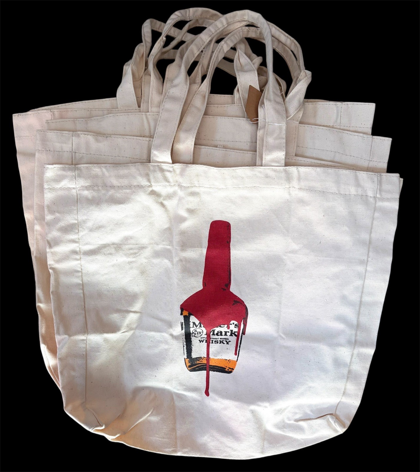 New MAKERS MARK Cotton Canvas Tote Shopping Grocery Market Bag- One 