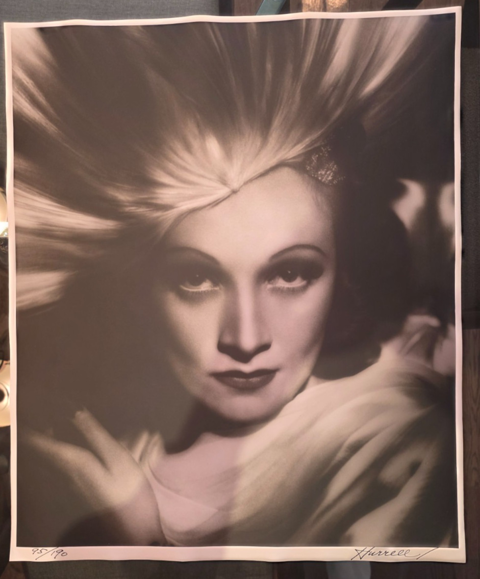 Marlene Dietrich  George Hurrell Signed Ltd.Ed. Hollywood 1930s 20\