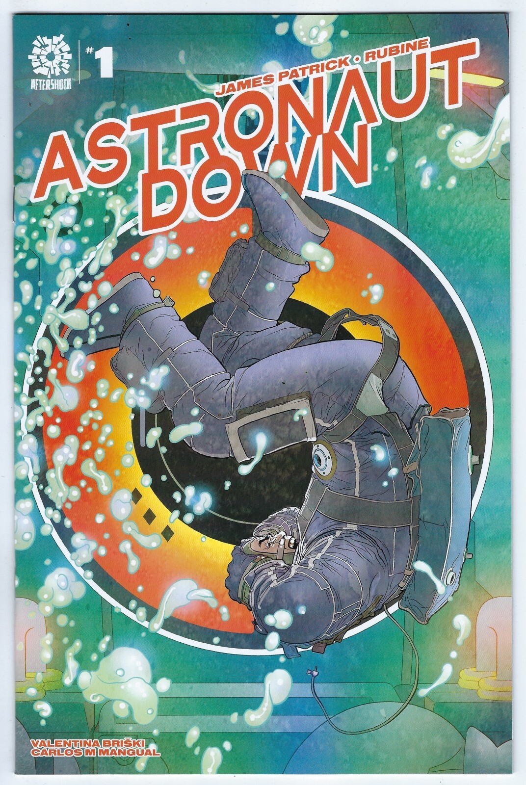 Aftershock Comics ASTRONAUT DOWN #1 first printing 1:15 Clarke variant