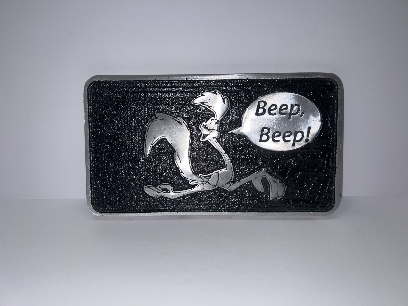 Vintage Cast Aluminum BEEB BEEB - ROAD RUNNER Rare Car Club Plaque Collectable Vintage Cast Aluminum BEEB BEEB - ROAD RUNNER Rare Car Club Plaque Collectable