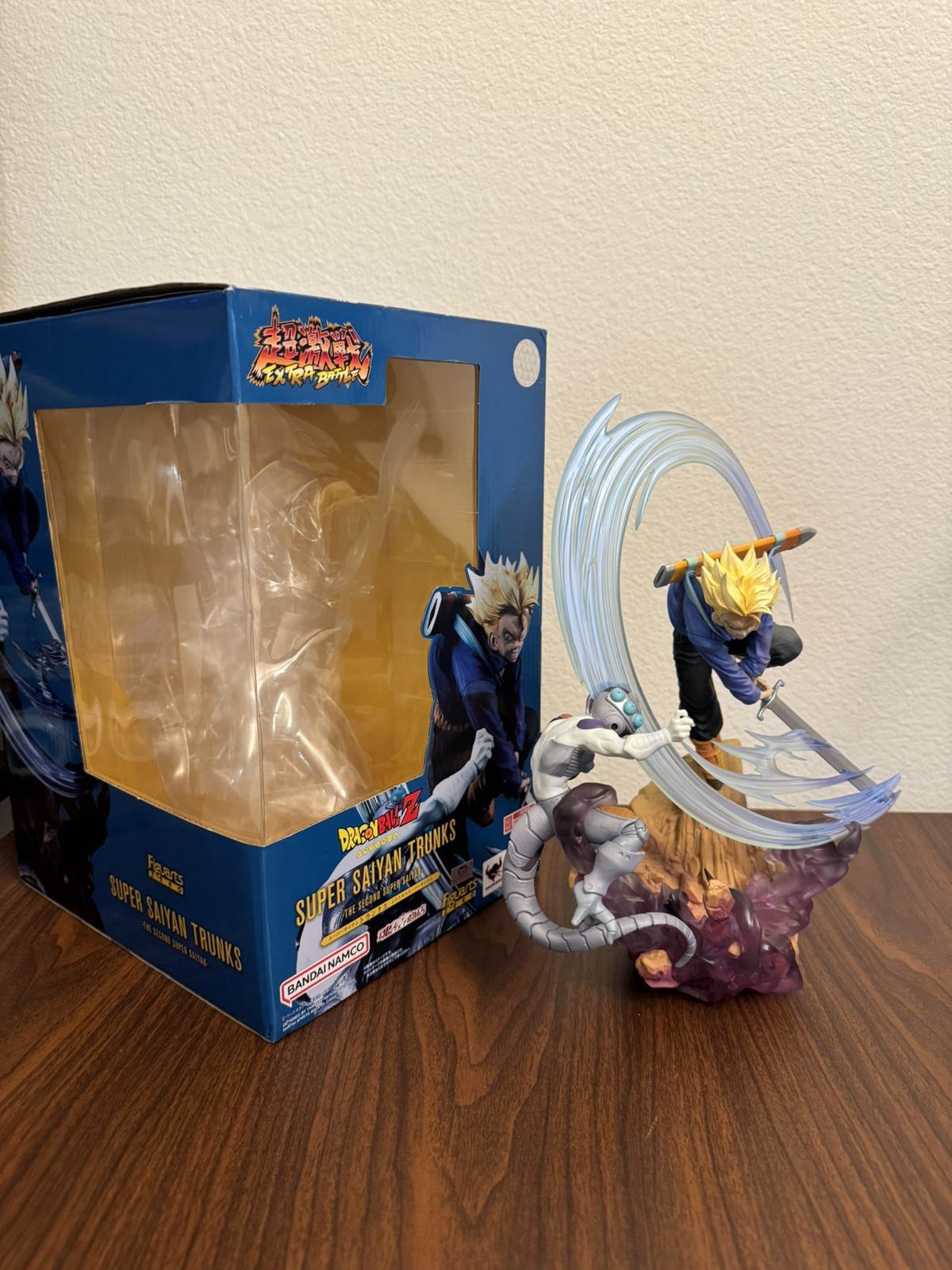 Figuarts Zero Dragon Ball Z Super Saiyan Trunks Mecha Frieza Bandai Tamashii