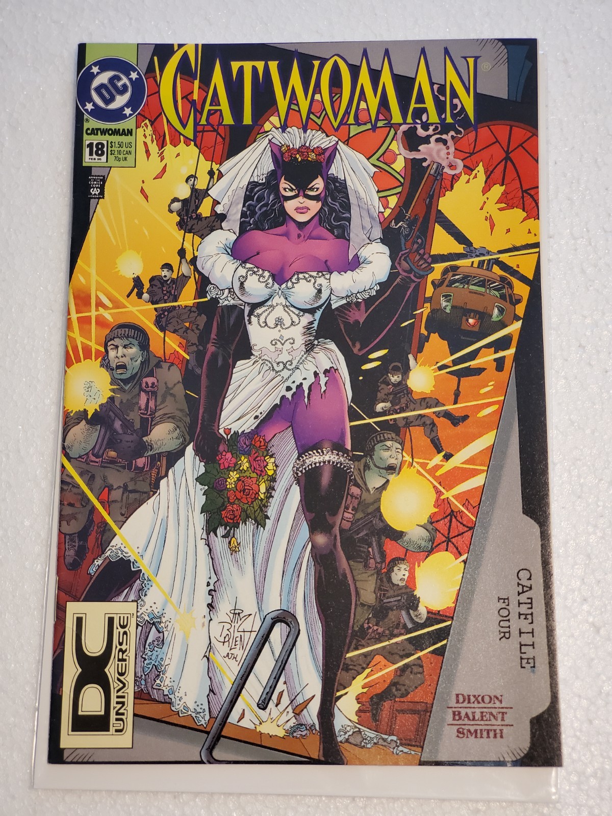 CATWOMAN #18 (1995) DCU DC UNIVERSE LOGO VARIANT RARE SCARCE HTF