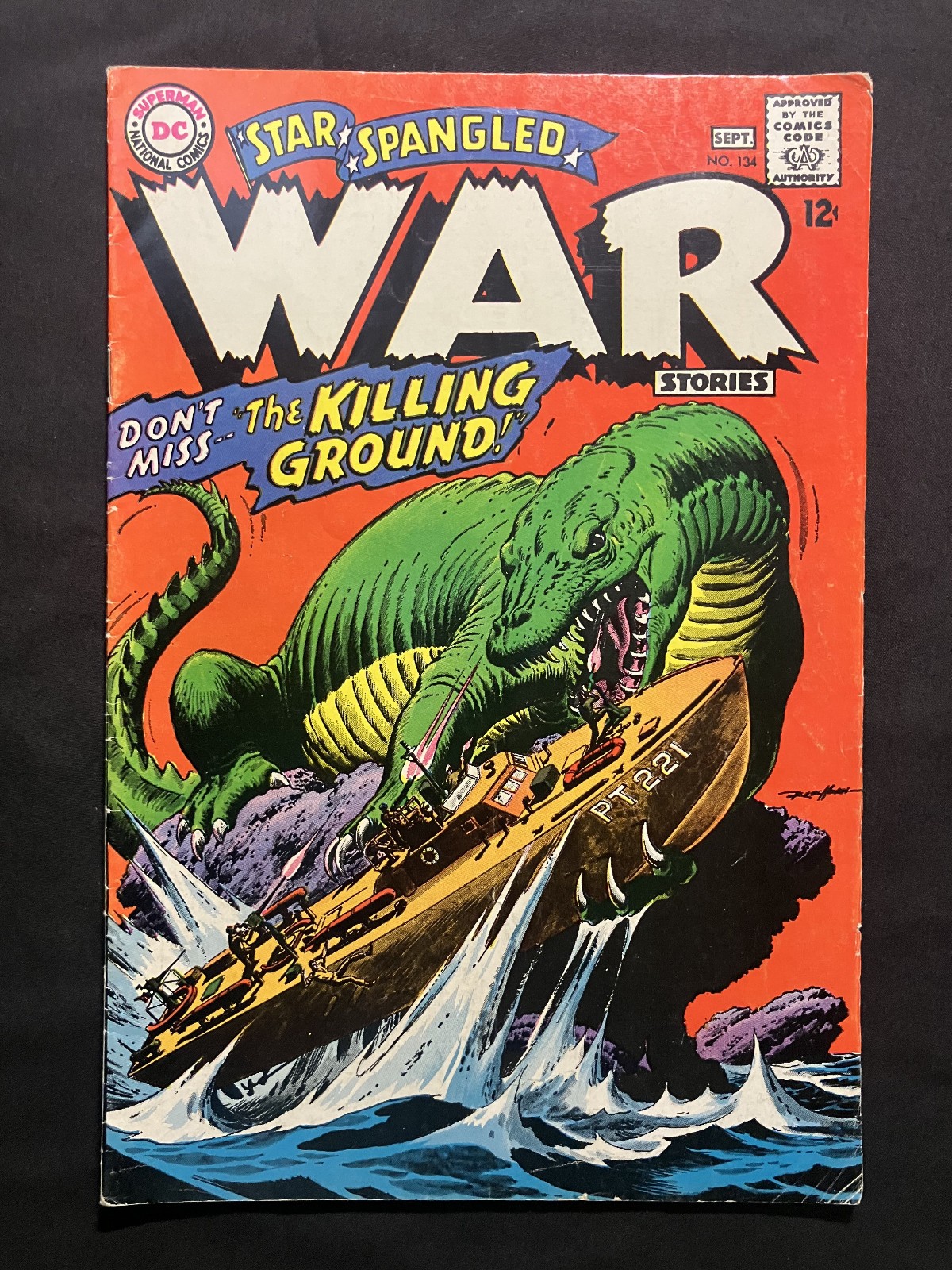 Star Spangled War Stories #134 2nd Series (DC Comics Aug 1967)