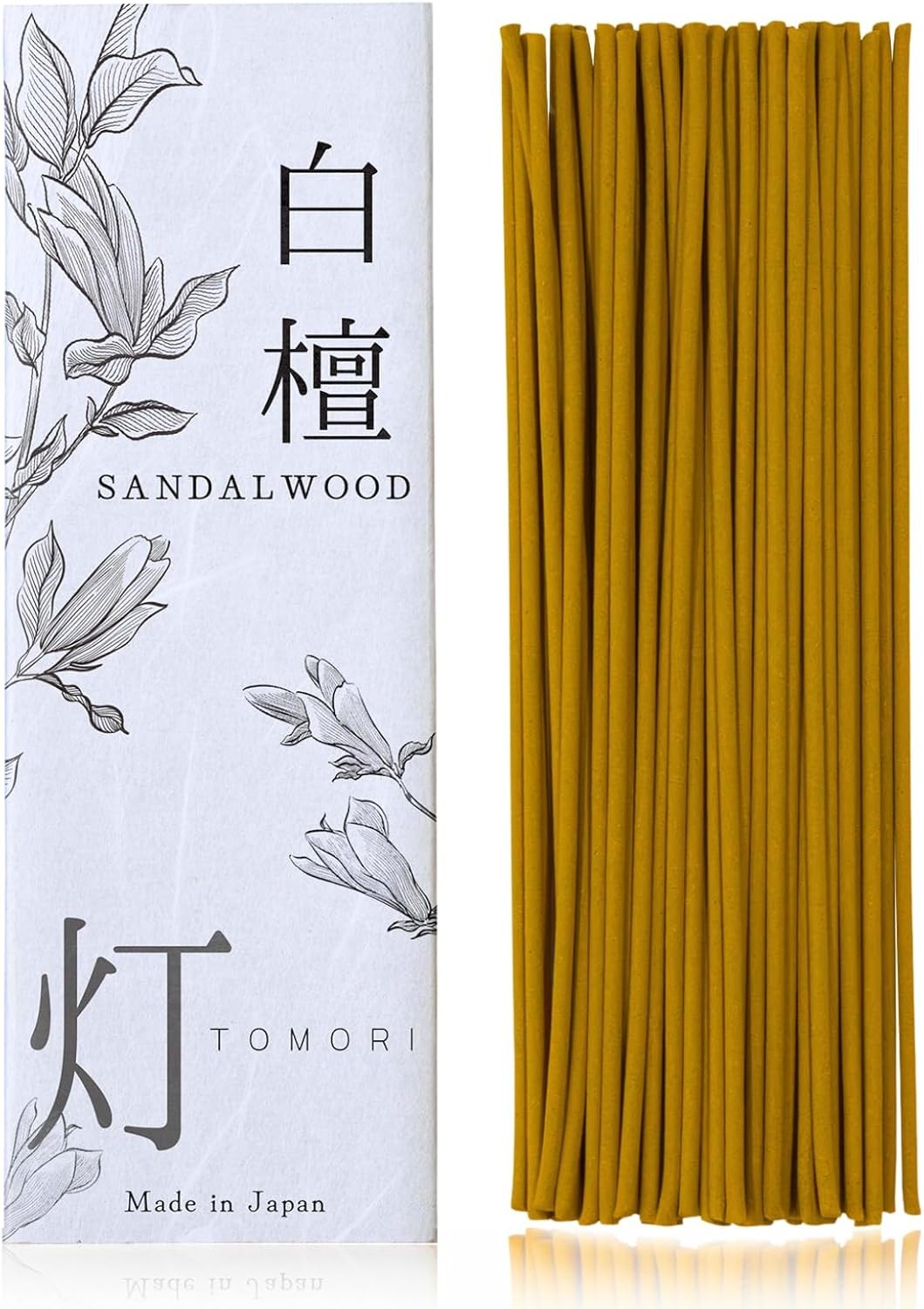Sandalwood Premium Japanese Incense Sticks 60sticks Coreless Low Smoke... 