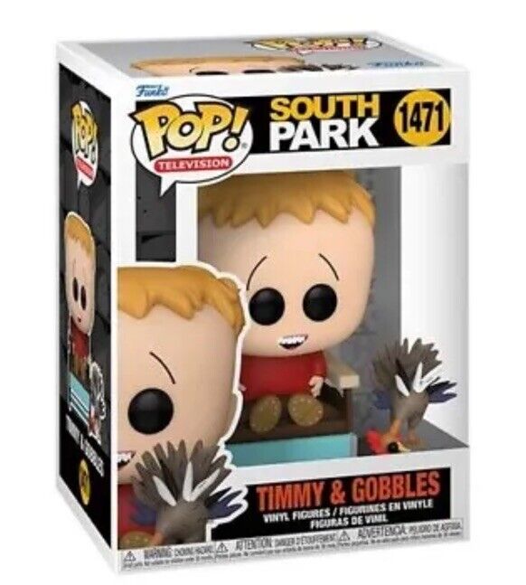 Funko Pop Television: South Park - Timmy & Gobbles #1471 With Protector