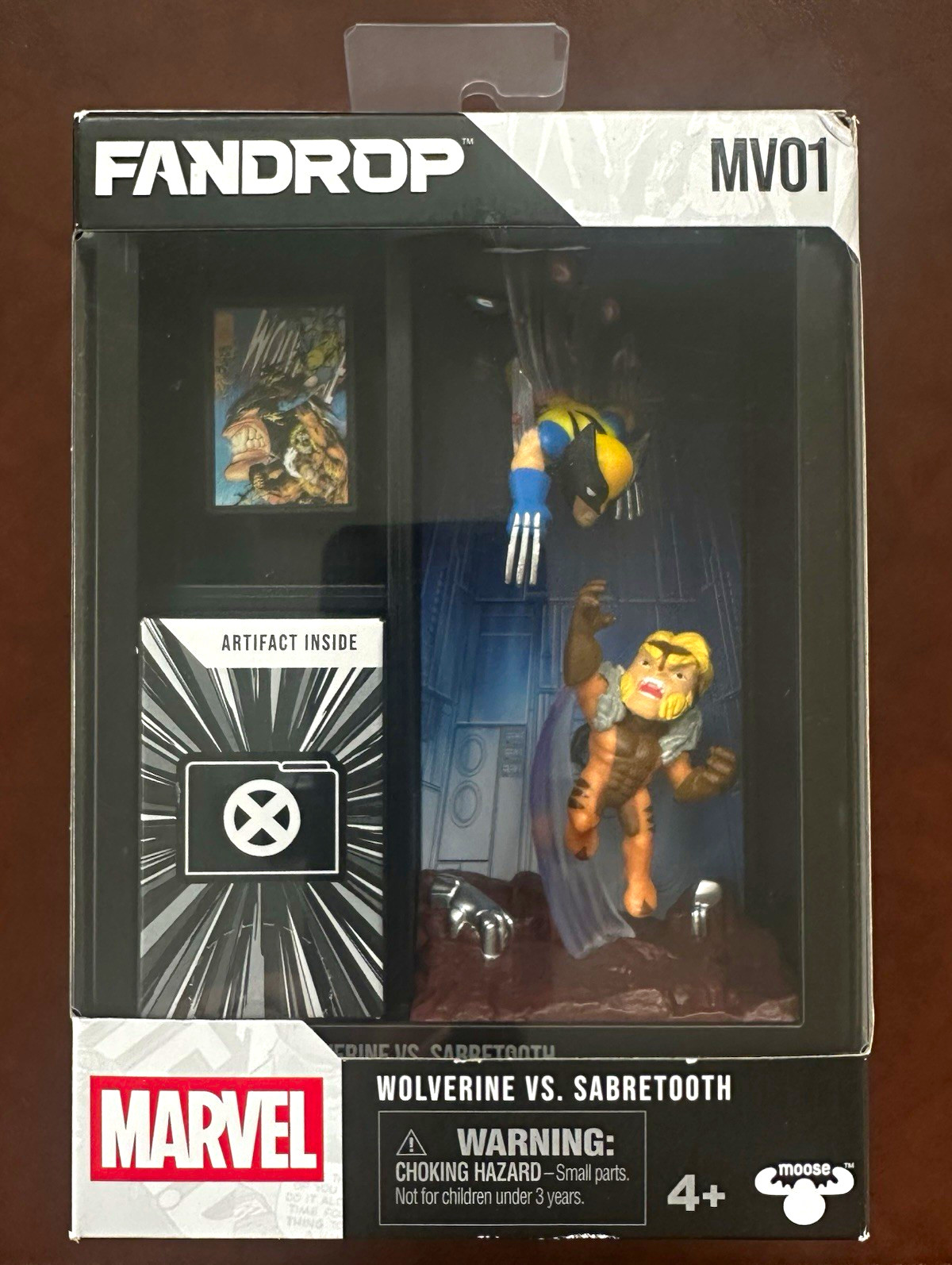 FANDROP Marvel Wolverine vs Sabretooth MV01 Multicolor Figurine (Opened)