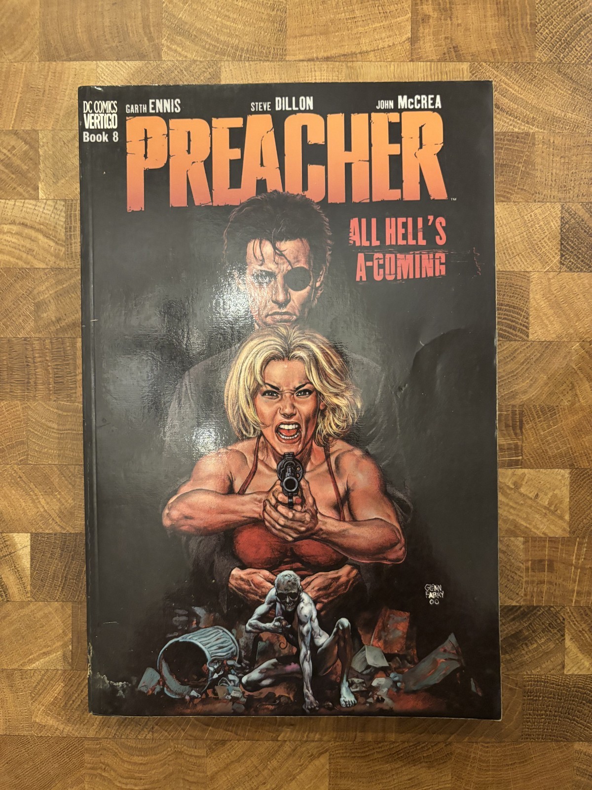 Preacher #8 First Printing (DC Comics July 2000)