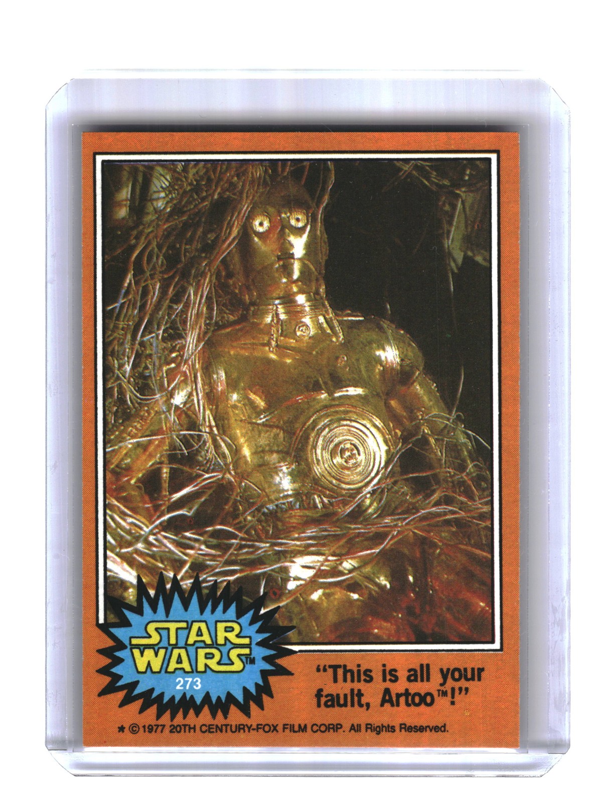 1977 Topps Star Wars #273 \