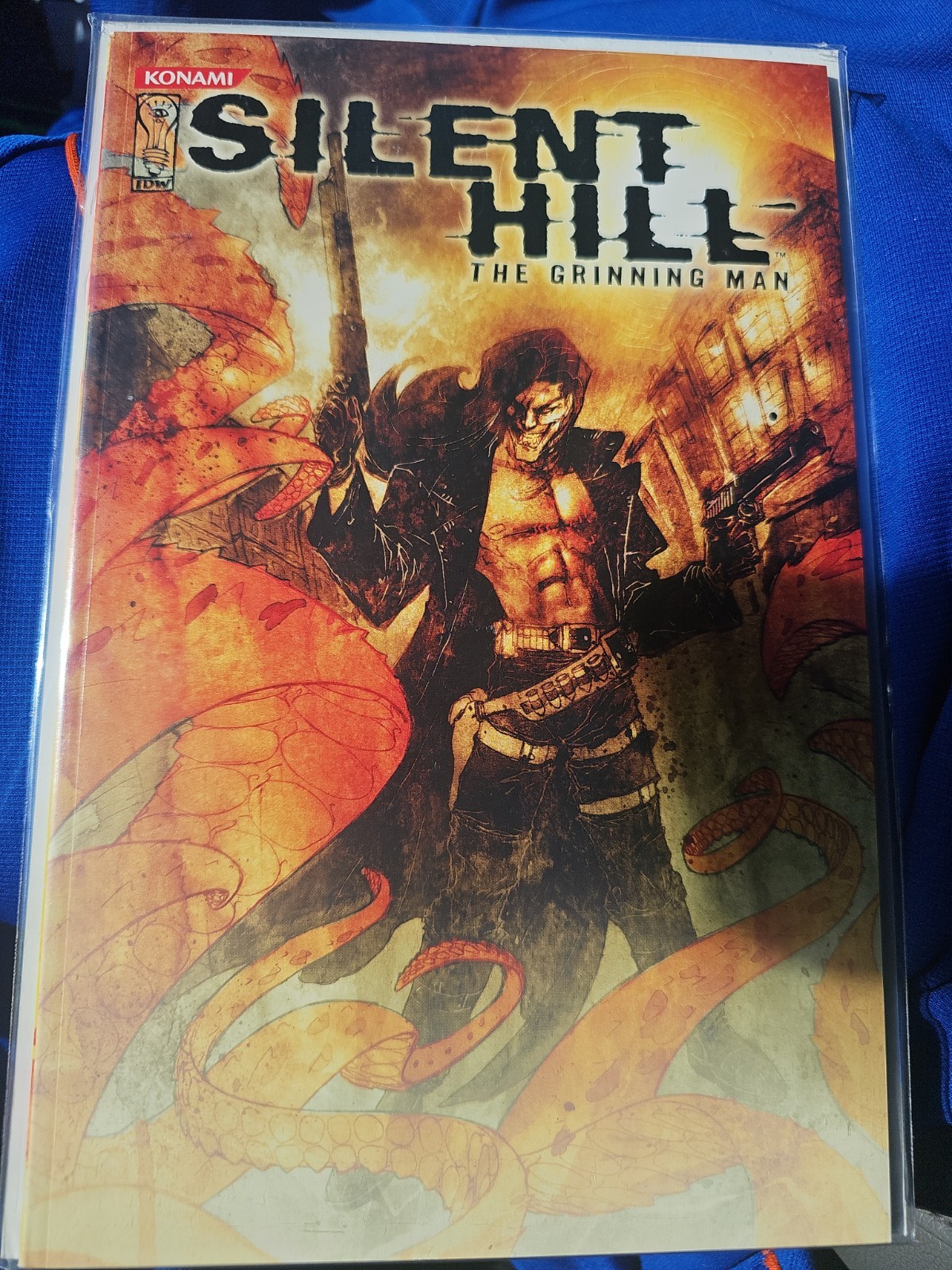 SILENT HILL THE GRINNING MAN #1 (2005) IDW Konami ONE-SHOT COMIC Vintage