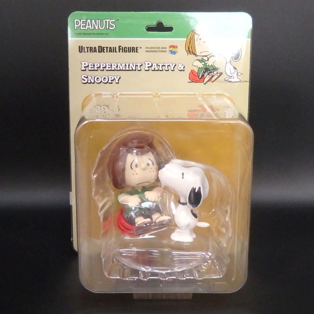 Ultra Detail Figure PEANUTS SERIES 17 PEPPERMINT PATTY＆SNOOPY Medicom Toy UDF