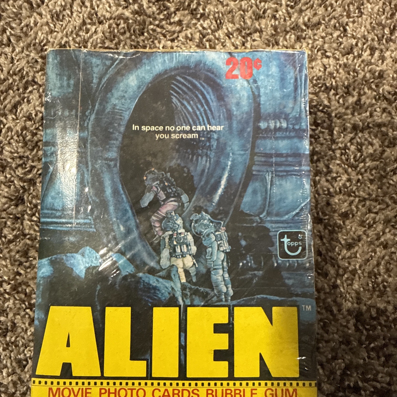 ORIGINAL 1979 ALIEN WAX BOX TOPPS (FULL BOX 36 CARD UNOPENED PACKS)