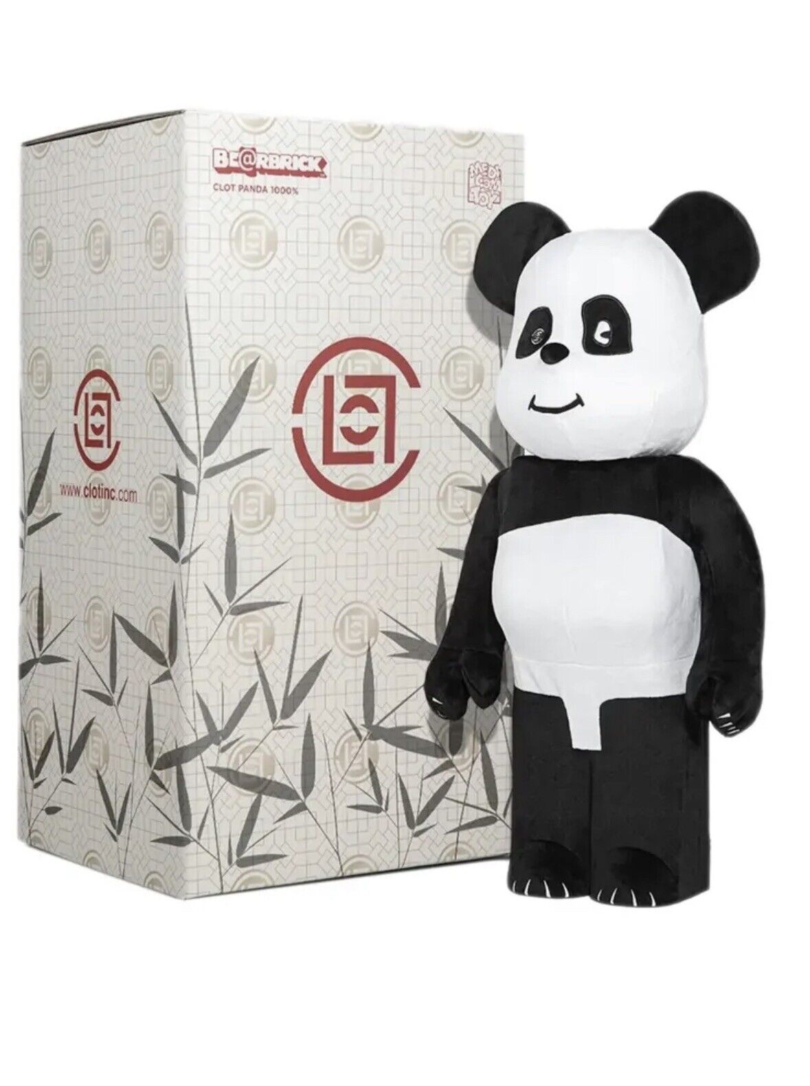 Be@rbrick x CLOT Panda 1000% BRAND NEW SEALED BEARBRICK MEDICOM